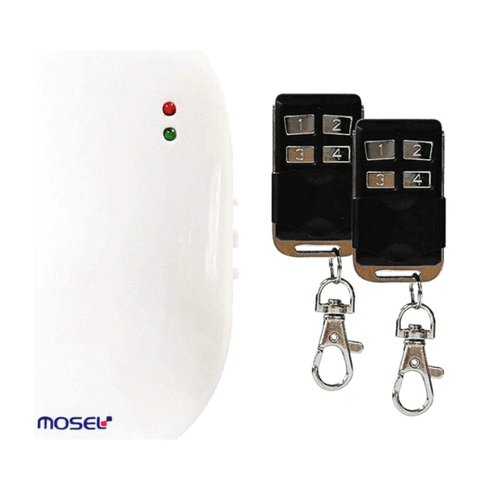 Mosel dc257 kepenk alıcı kartı ve kumanda dahil kanallı