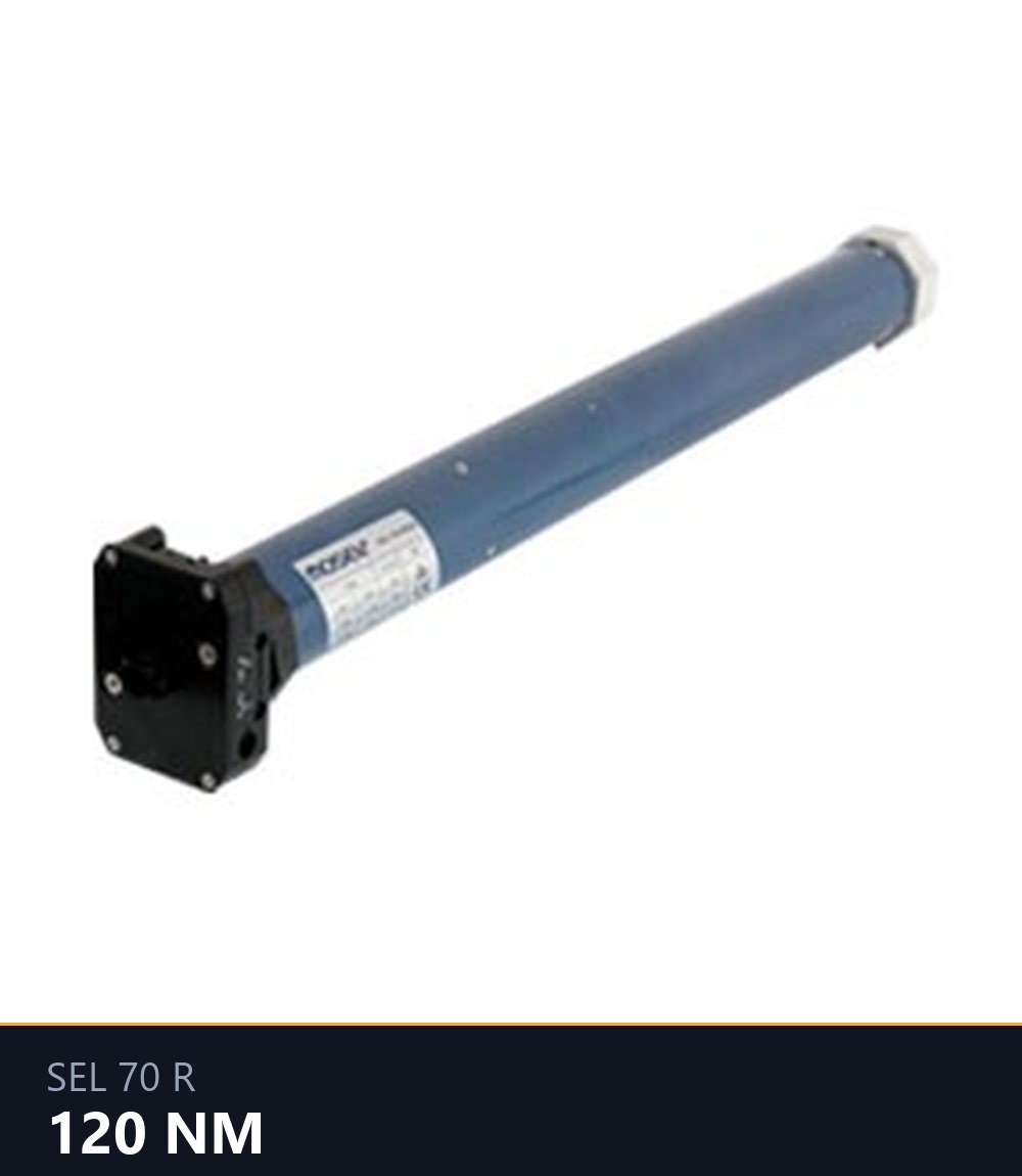 Mosel Sel 70 R 120 NM Radyo Alıcılı Tüp Motor