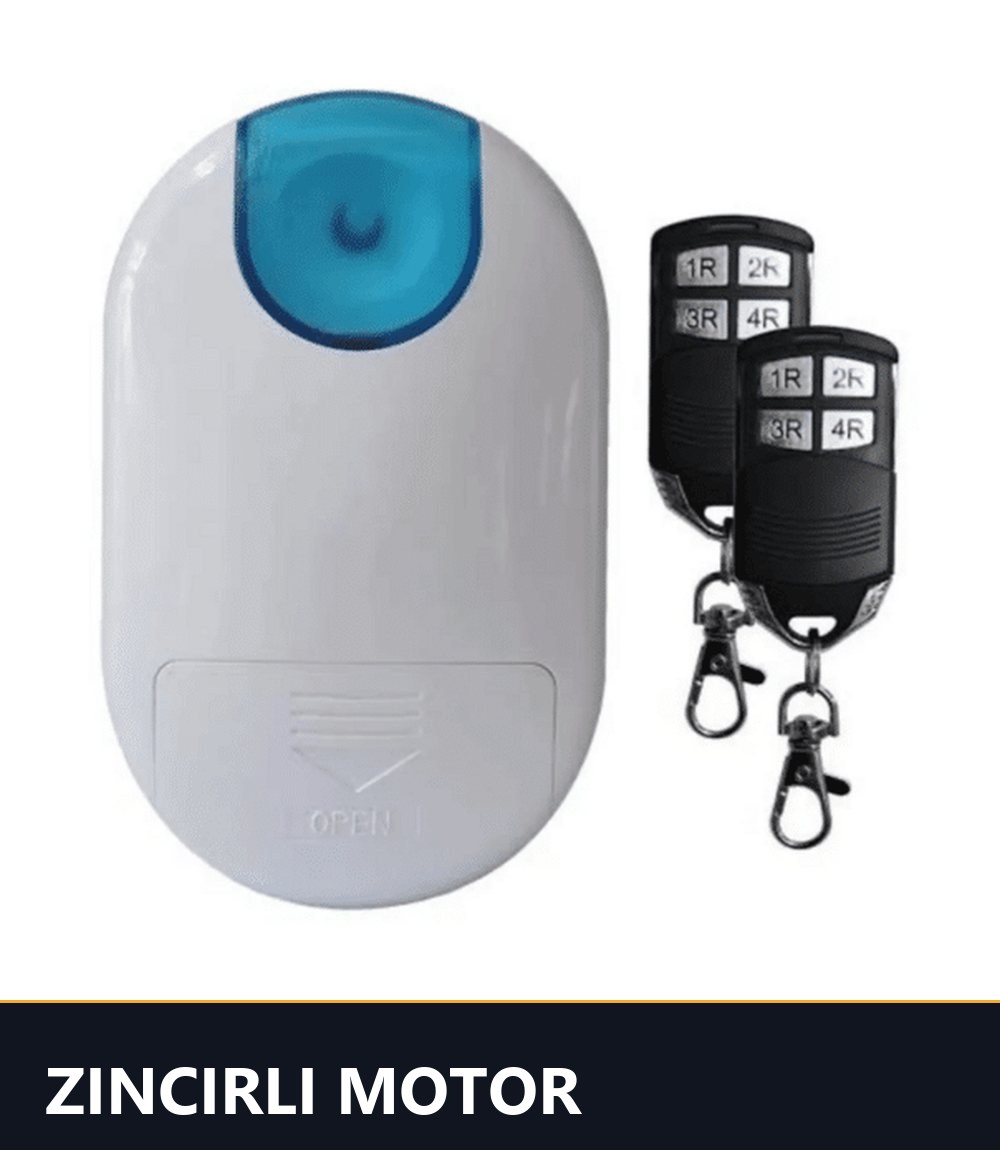 Powerate RV12 Zincirli Motor Alıcı Kumanda Seti